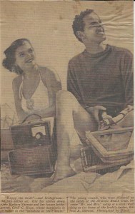 My Mom and Dad in the early days of their marriage