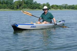 Me in 2015 on a Kayak I Designed