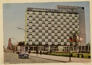 In its heyday, this was the snazziest, the newest hotel and the tallest hotel in Berlin.