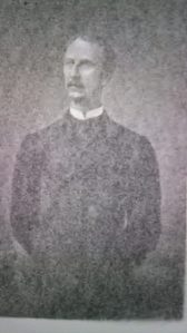 A grainy picture of Moses Drury Hoge in later life